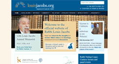 Desktop Screenshot of louisjacobs.org